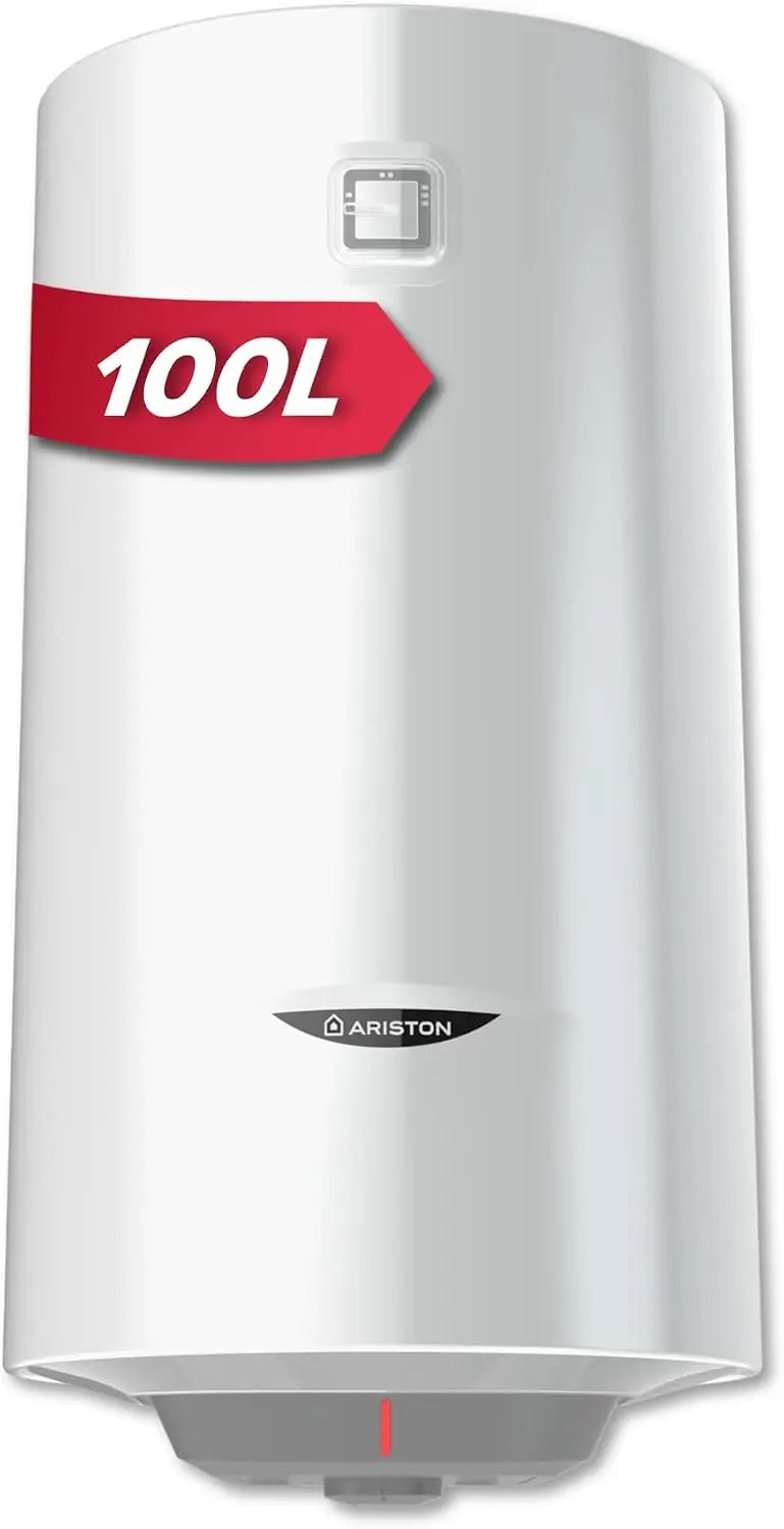 Ariston PRO1 R 100L - Chauffe-Eau Électrique Vertical Mural – 1200 W, gris