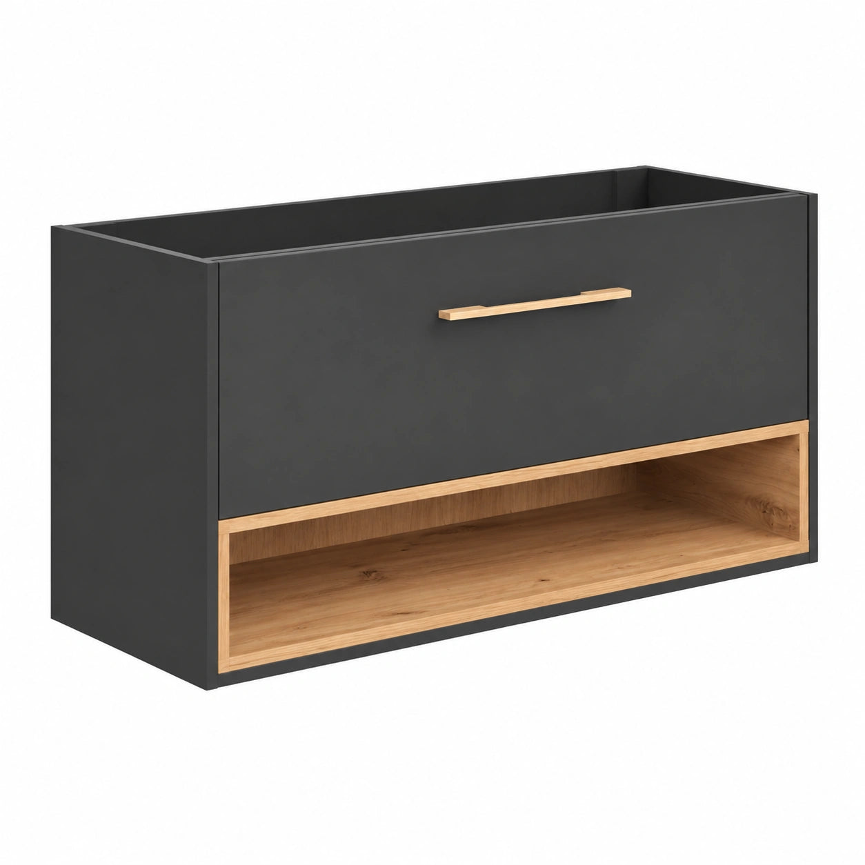 Ensemble de meubles de salle de bain, coloris anthracite, pour la salle de bain