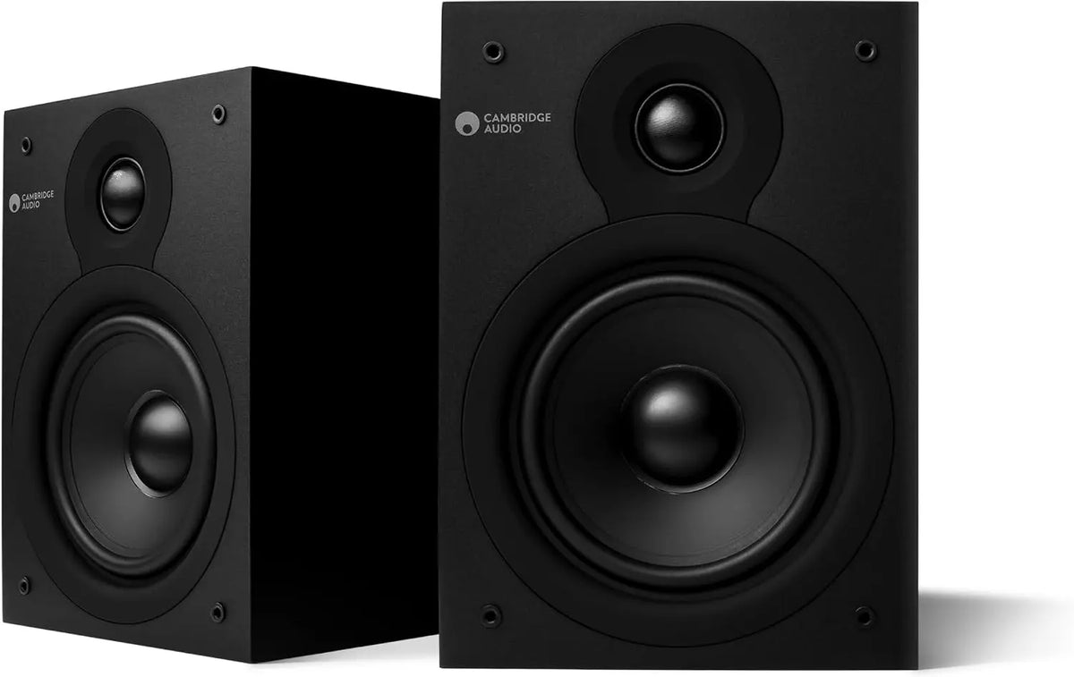 Cambridge Audio Paire d'enceintes compactes passives pour bibliothèque HiFi ou Home Cinéma optimisées