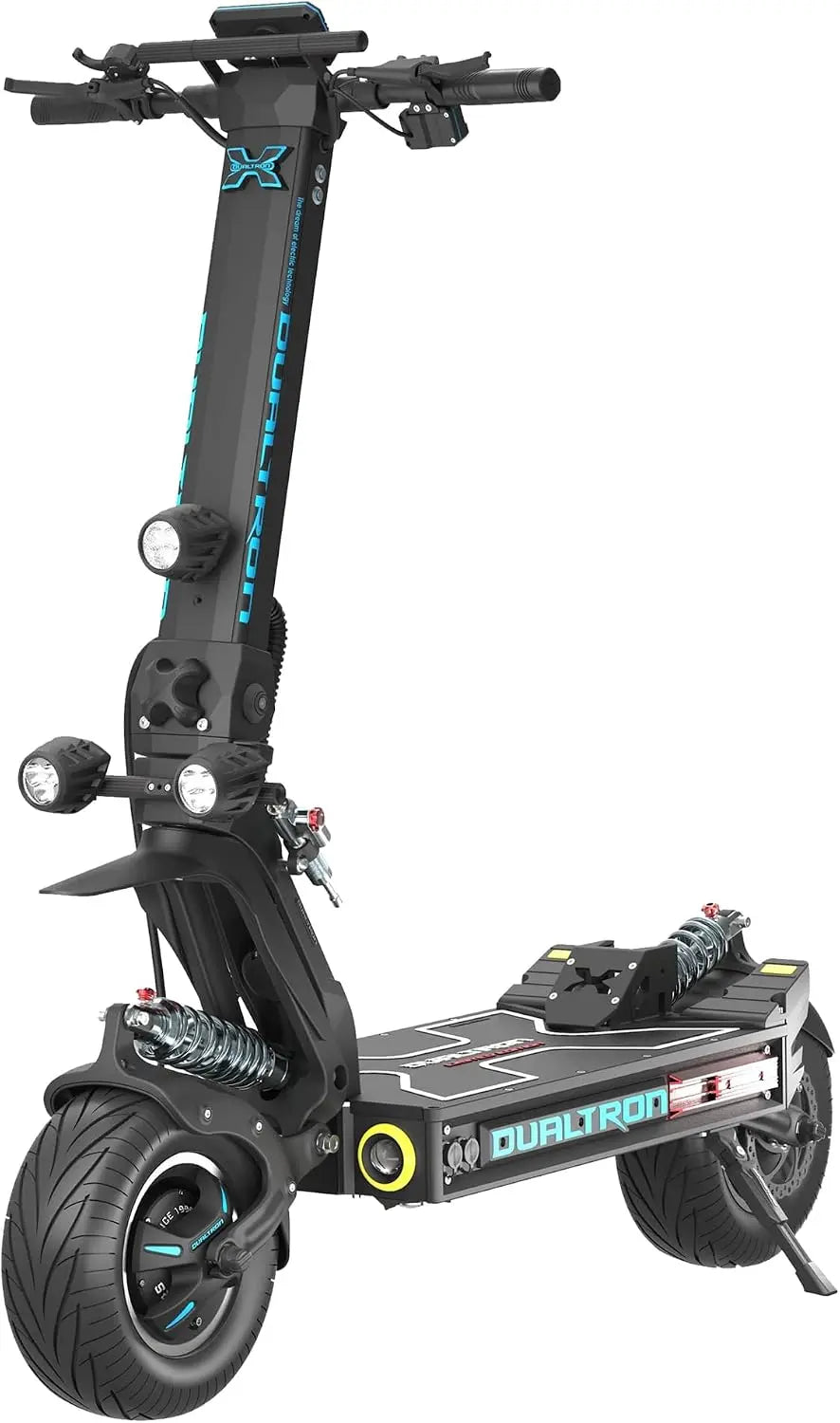 DUALTRON Trottinette Electrique Adulte X Limited LTD - 84V 60Ah – 3000 W, noir