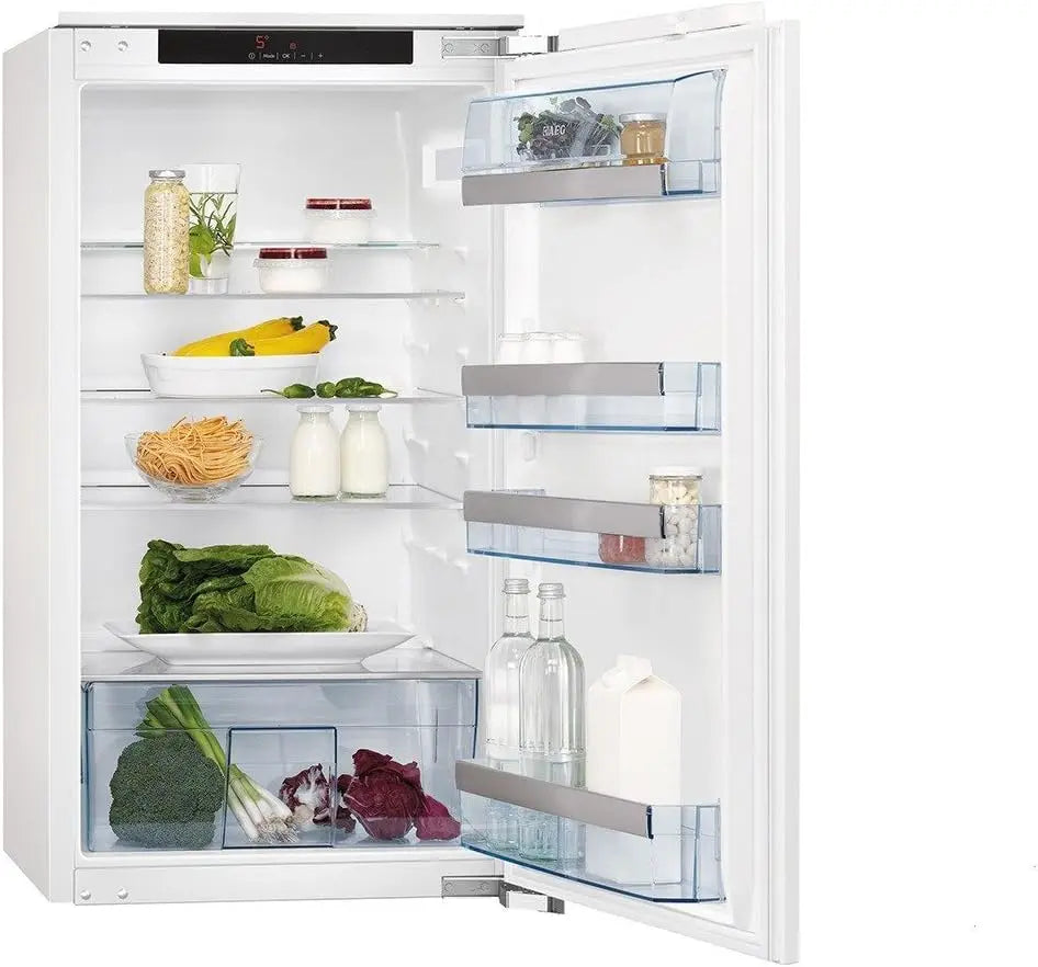 AEG SANTO SKS81000F0 Réfrigérateur A++ / 102,7 cm / 100 kWh/an / 180 L partie réfrigérateur/LCD – 110 W, gris
