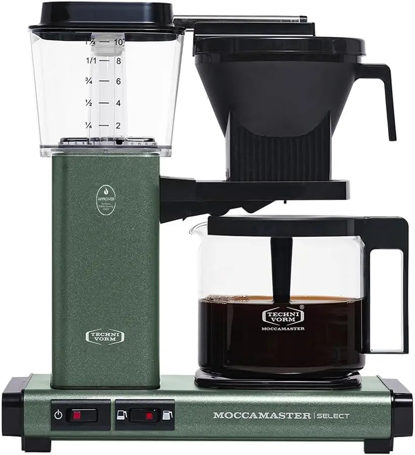 Moccamaster KBG Select cafetière filtre – 1,25 L, vert