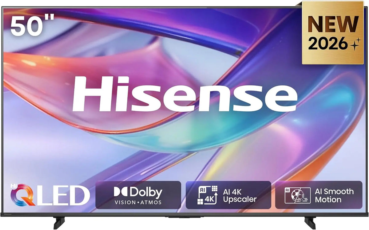 Hisense 50E7DS téléviseur connecté 2026 QLED 50' 126 cm 4K Noir – 120 HZ