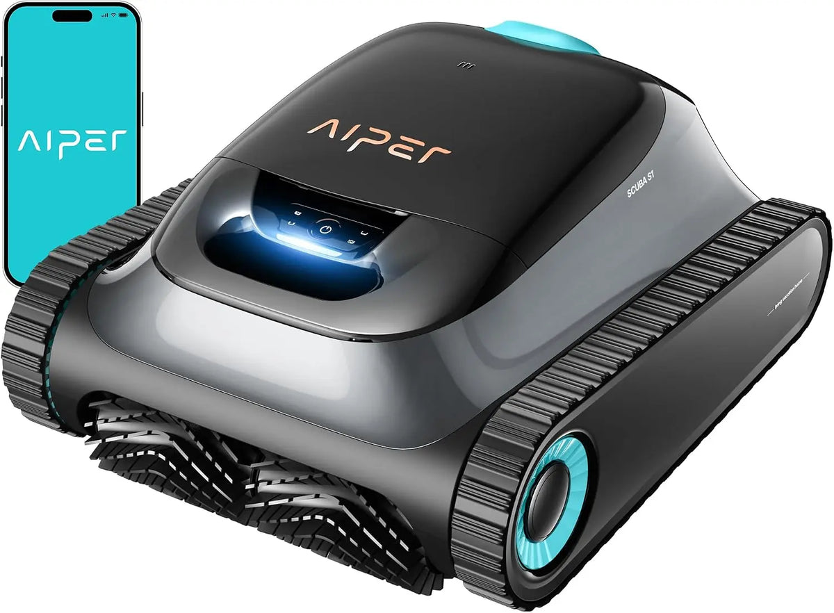 AIPER 2026 Upgrade Scuba S1 Robot Piscine – gris/noir