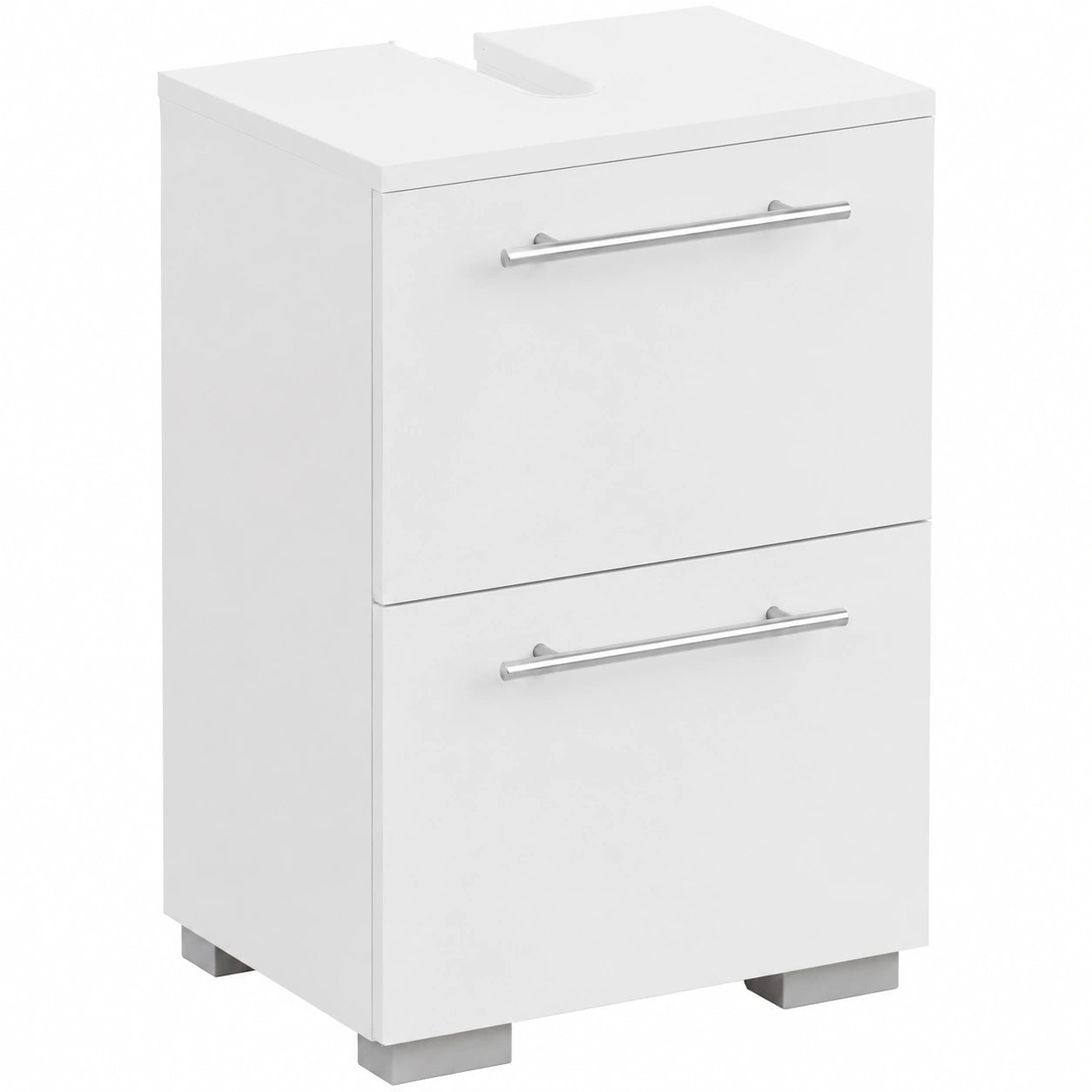 Ensemble de meubles de salle de bain, coloris blanc, 40,2 x 59,1 x 35 cm, pour la salle de bain