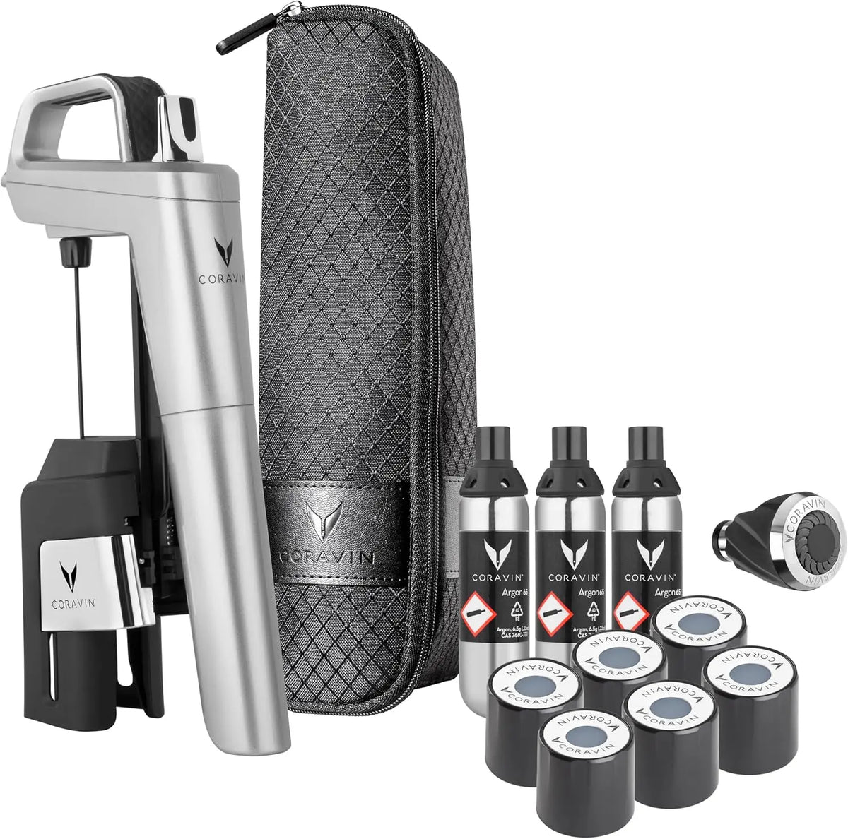 Coravin - Timeless Six+ Système de Préservation du Vin – gris