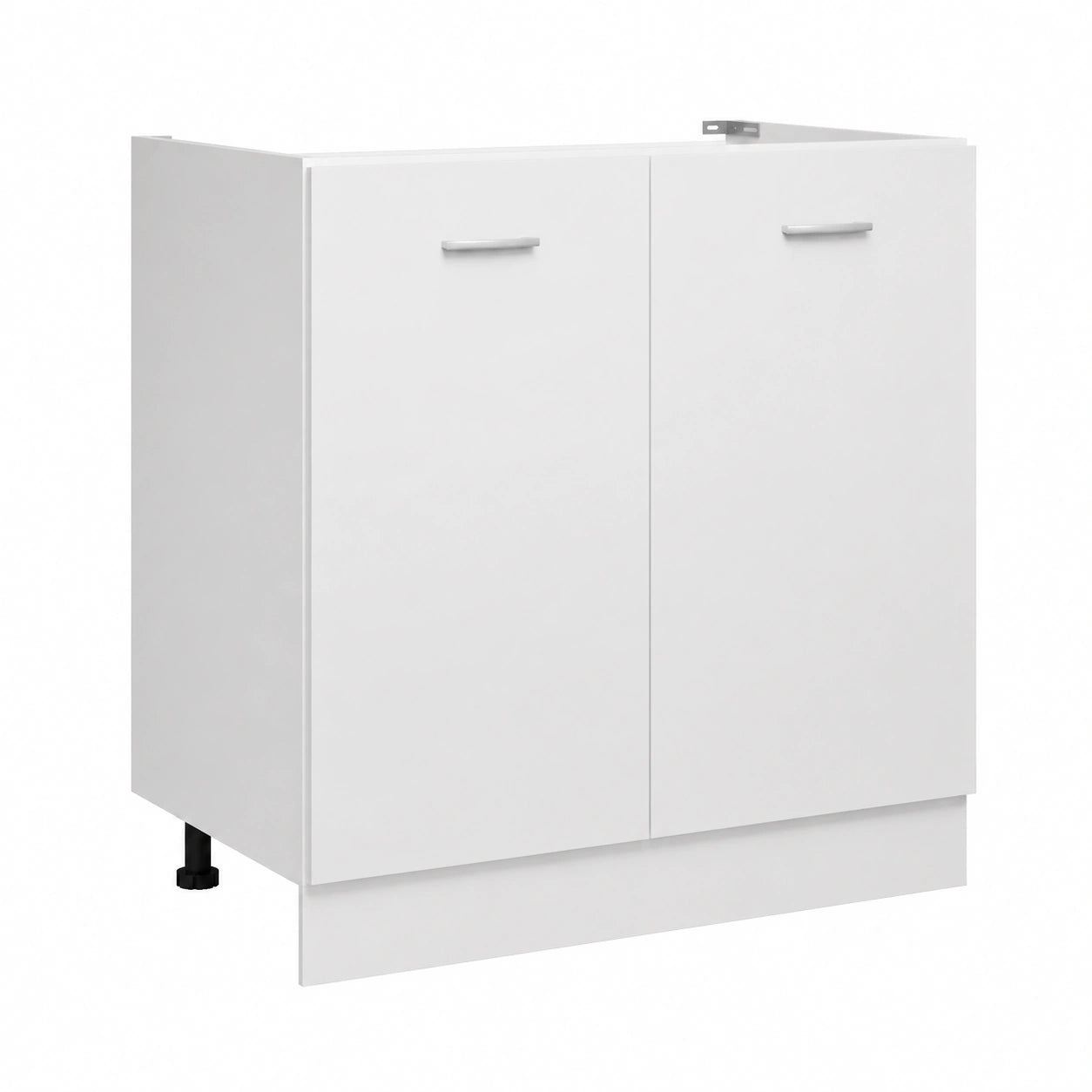Armoire, avec rangement, coloris blanc, 80 x 46 x 81,5 cm, pour la chambre