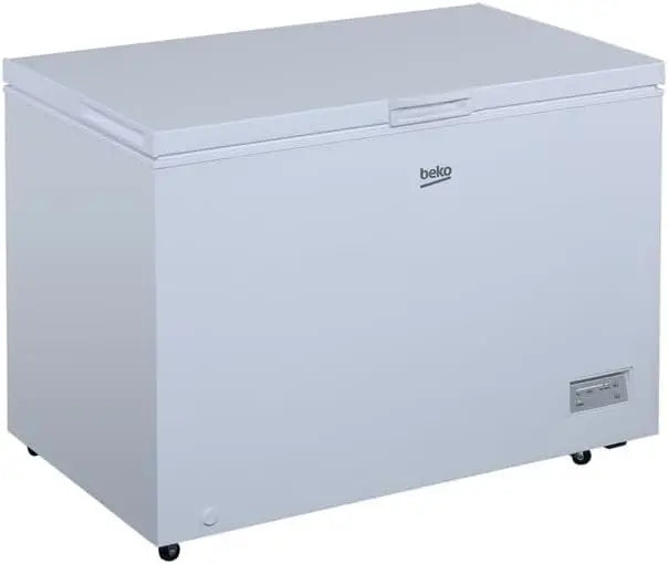 Beko CF316EWN Congélateur coffre – 308 l, gris/bleu