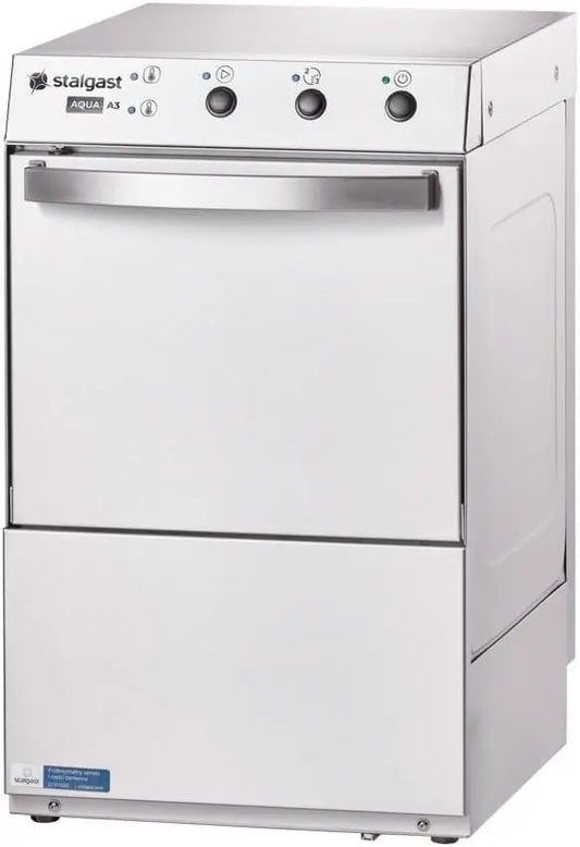 Lave-Verres Professionnelle Inox AQUA A3 - Panier 400x400 mm - Stalgast – 2,4 litres, argenté