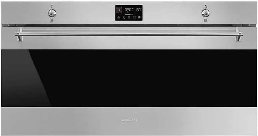 Smeg Four SMEG SFR9302TX 90 x 48 cm Inox – 3100 W, 100 l, argenté