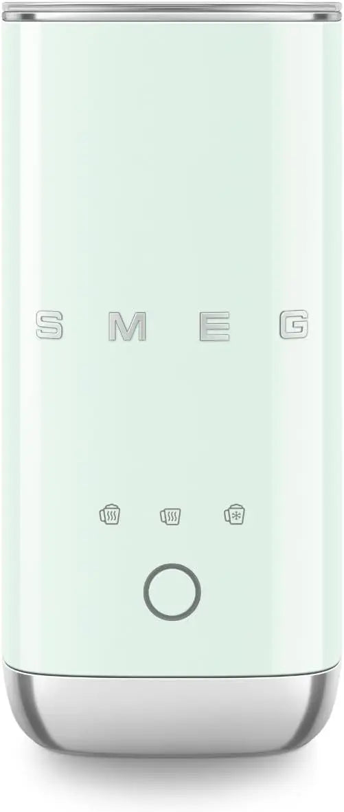 Smeg Mousseur à Lait Électrique MFF02PGEU – 500 W, 60 Hz, vert