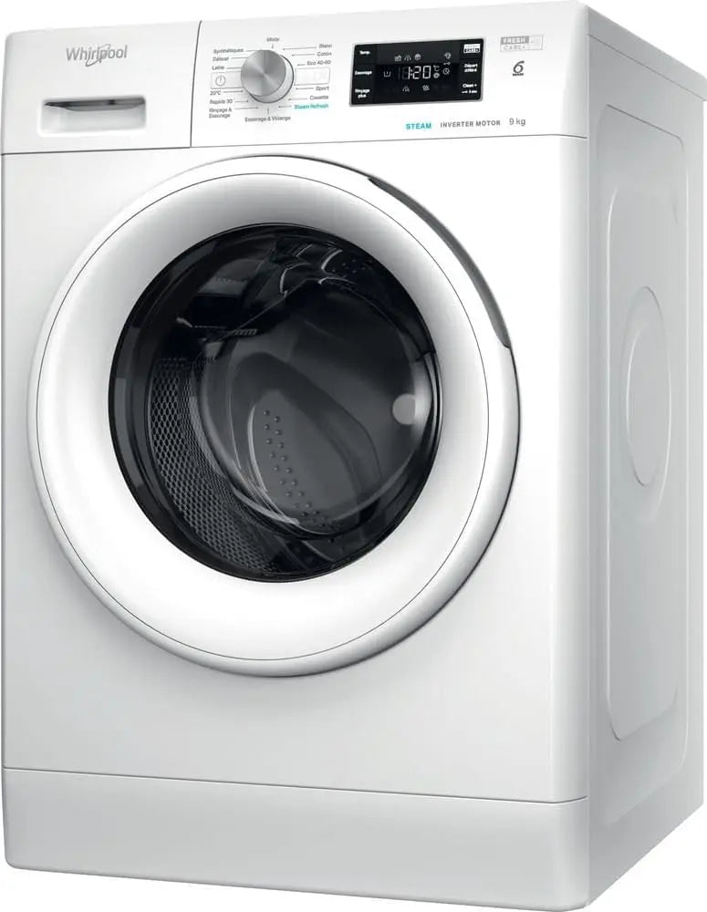 WHIRLPOOL Lave linge Frontal FFBS9479WVFR lave-linge – gris/noir