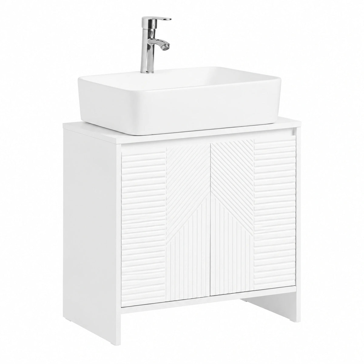 Ensemble de meubles de salle de bain, 60 x 30 x 61 cm, pour la salle de bain