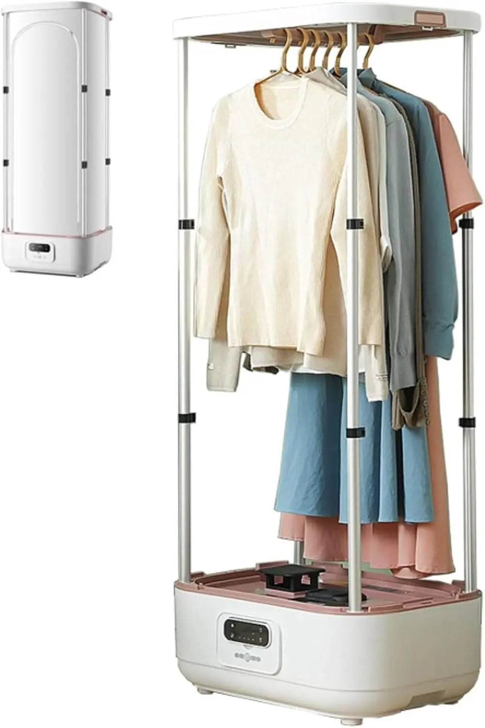 Machine à Repasser Automatique – 800 W / 900 W, gris/blanc