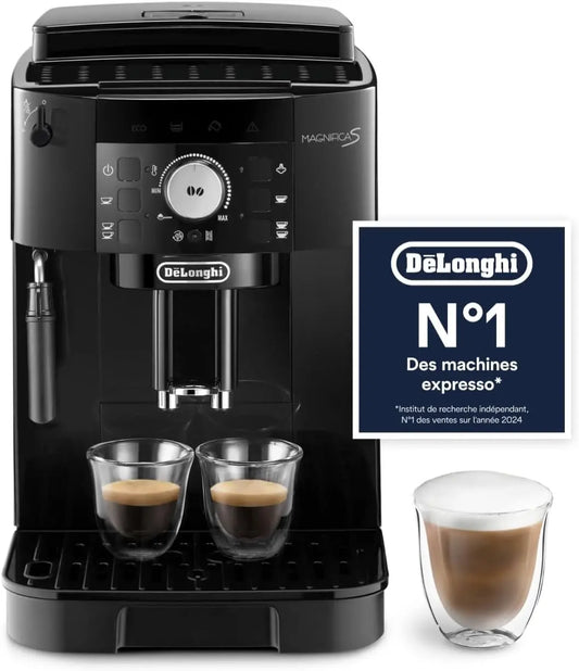 De'Longhi – Magnifica S - Machine à Café Automatique 2 Boissons Noir