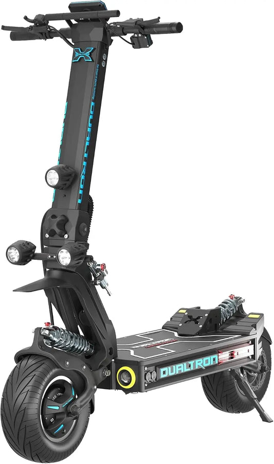 DUALTRON Trottinette Electrique Adulte X Limited LTD - 84V 60Ah – 3000 W, noir