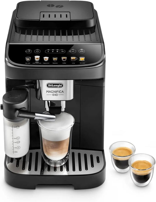 De'Longhi – Magnifica Evo - Machine à Café Automatique 7 Boissons Noir