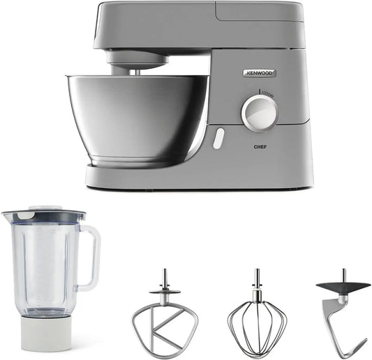 Kenwood Chef KVC3110S Robot De Cuisine – 1000 W, 4,6 L, argenté