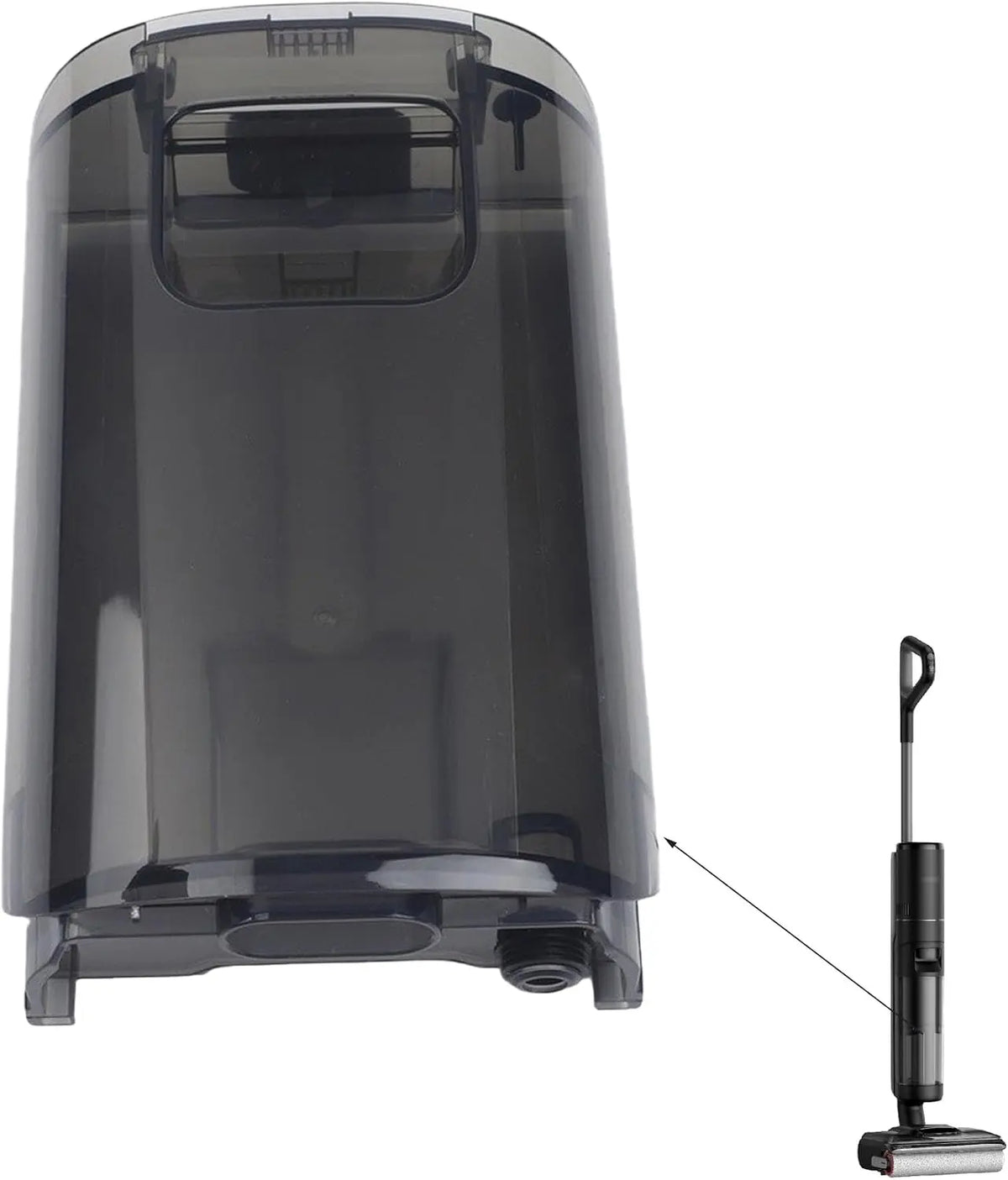 Réservoir d'eau propre pour aspirateur Dreame H14 Pro H20 H30 – gris