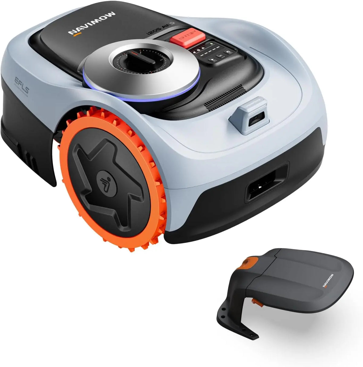 Segway Navimow i205 AWD Robot Tondeuse et Garage S – 2,5 Ah, gris/noir