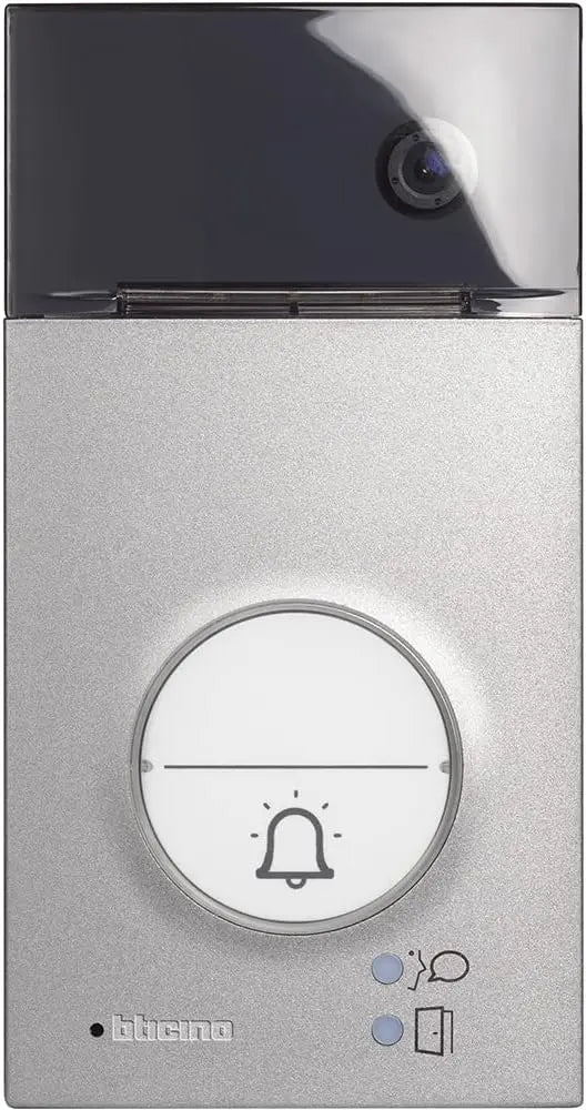 Bticino BT343081 Platine de Rue Linea 3000 Vidéo Modulable – gris