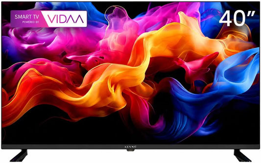 KIANO Elegance 40' téléviseur connecté haute définition – DVB-T2/S2/C, noir