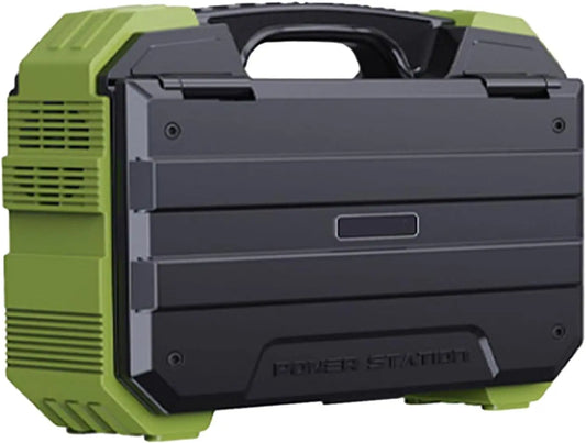 Centrale électrique portable De 1600 W – 1024 Wh, gris/noir/vert