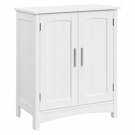Armoire, réglable, avec étagères, avec portes, en panneaux de bois, coloris blanc, 50 x 30 x 60 cm, pour la chambre