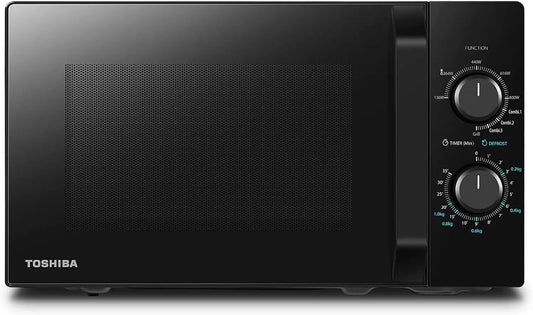 Toshiba Four à micro-ondes 20 L MW2-MG20PF BK /GE – 800 W / 1000 W, noir