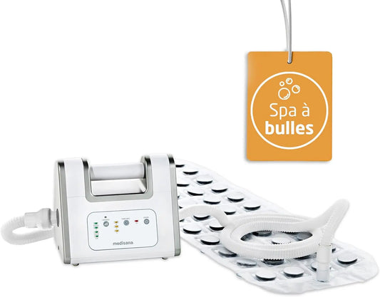 Medisana BBS bain à bulles baignoire – gris/orange/beige