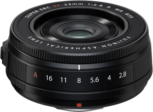FUJIFILM Objectif Fujinon XF 23mm f/2.8 R WR Noir – objectif photo