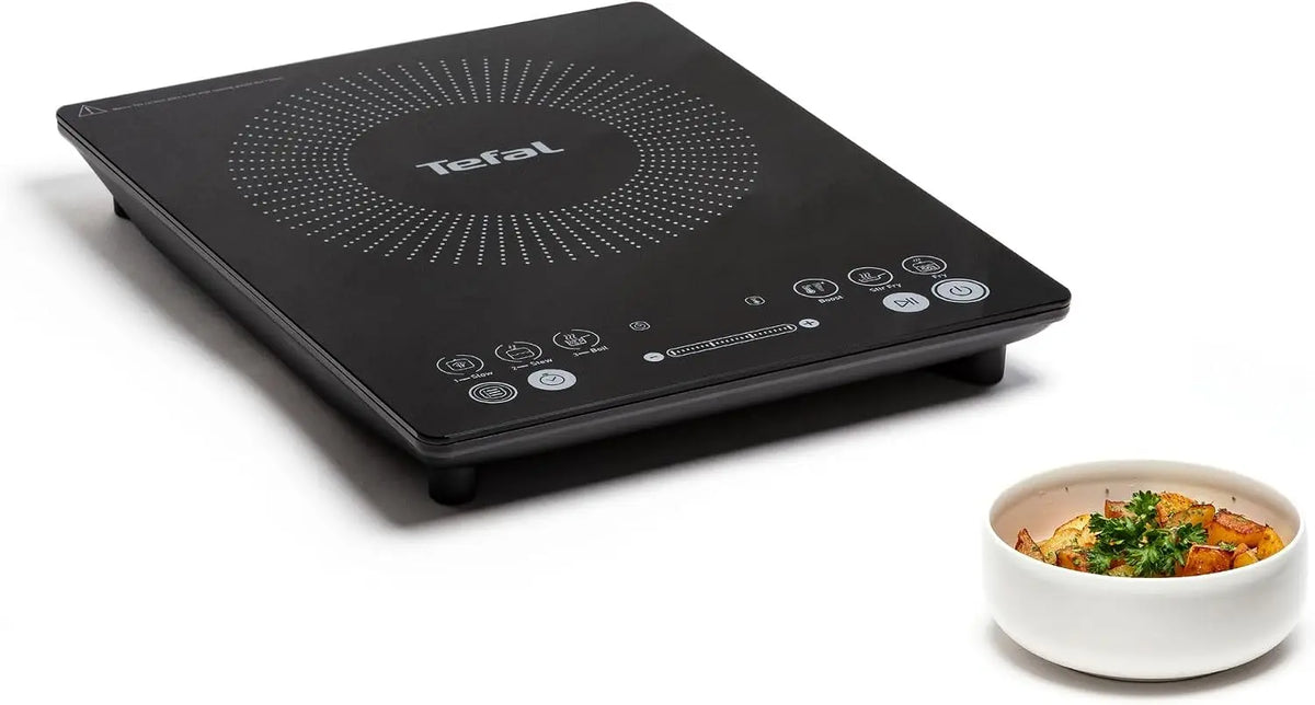 Tefal - Plaque induction Everyday Slim - 2100 w - 45 mm - Noir – plaque de cuisson
