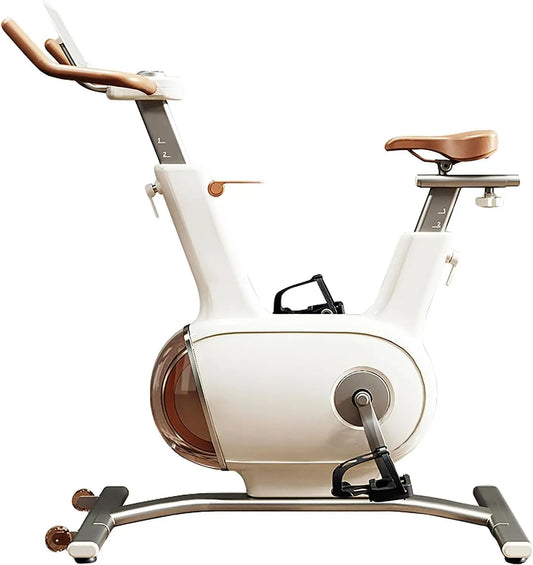 Vélo d'intérieur Sophy W1+ - Entraînez-vous à la maison avec la force et les performances d'une salle – gris/beige