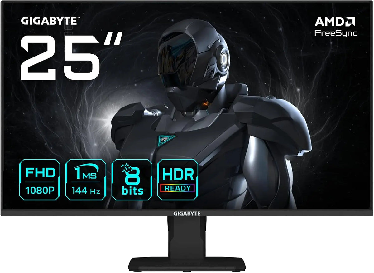 GIGABYTE GS25F14 Moniteur pour le jeu FHD 25' - 1920 x 1080,144Hz – noir