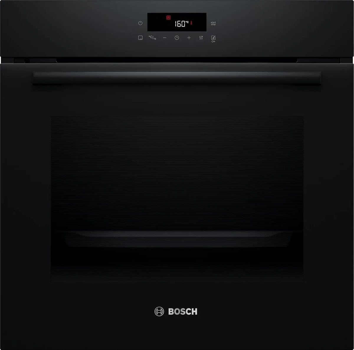 Bosch HBA571BB4 Série 2 Four encastrable 60 x 60 cm 71 l Espace de cuisson 71 l Auto-nettoyage à pyrolyse – 3,6 kW, 0,69 kWh / 0,94 kWh