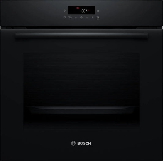 Bosch HBA571BB4 Série 2 Four encastrable 60 x 60 cm 71 l Espace de cuisson 71 l Auto-nettoyage à pyrolyse – 3,6 kW, 0,69 kWh / 0,94 kWh