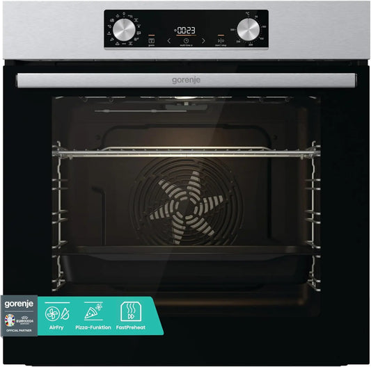 Gorenje OptiBake BOS 6737 E02X Four encastrable / 77 L/AquaClean/Air – 77 litres, argenté