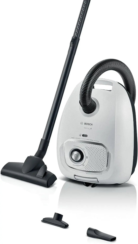 Bosch BGB41WH1 Série 4 - Aspirateur traîneau avec sac – gris