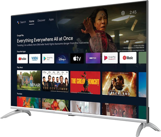 Strong - téléviseur connecté 4K UHD SRT43UD6593 - 43 Pouces 108 cm Connectée sous Android téléviseur