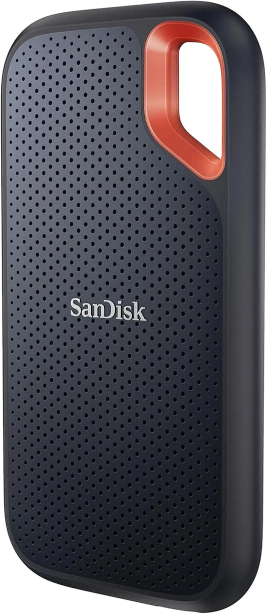 SANDISK Extreme Disque SSD Externe 1 To jusqu'à 1050 Mo/s en lecture – noir