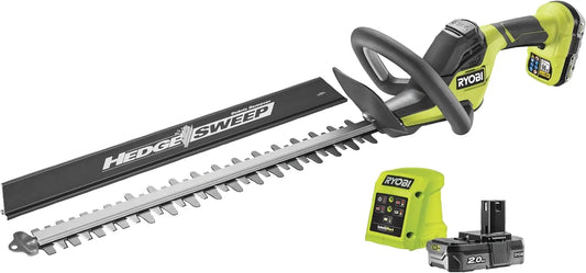 RYOBI Taille-Haies Linea 18V One+ 50 cm RY18HT50A-120 Batterie 2,0Ah – gris