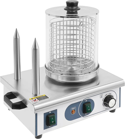 Machine à Hot-Dog 550W – 50 Hz, gris