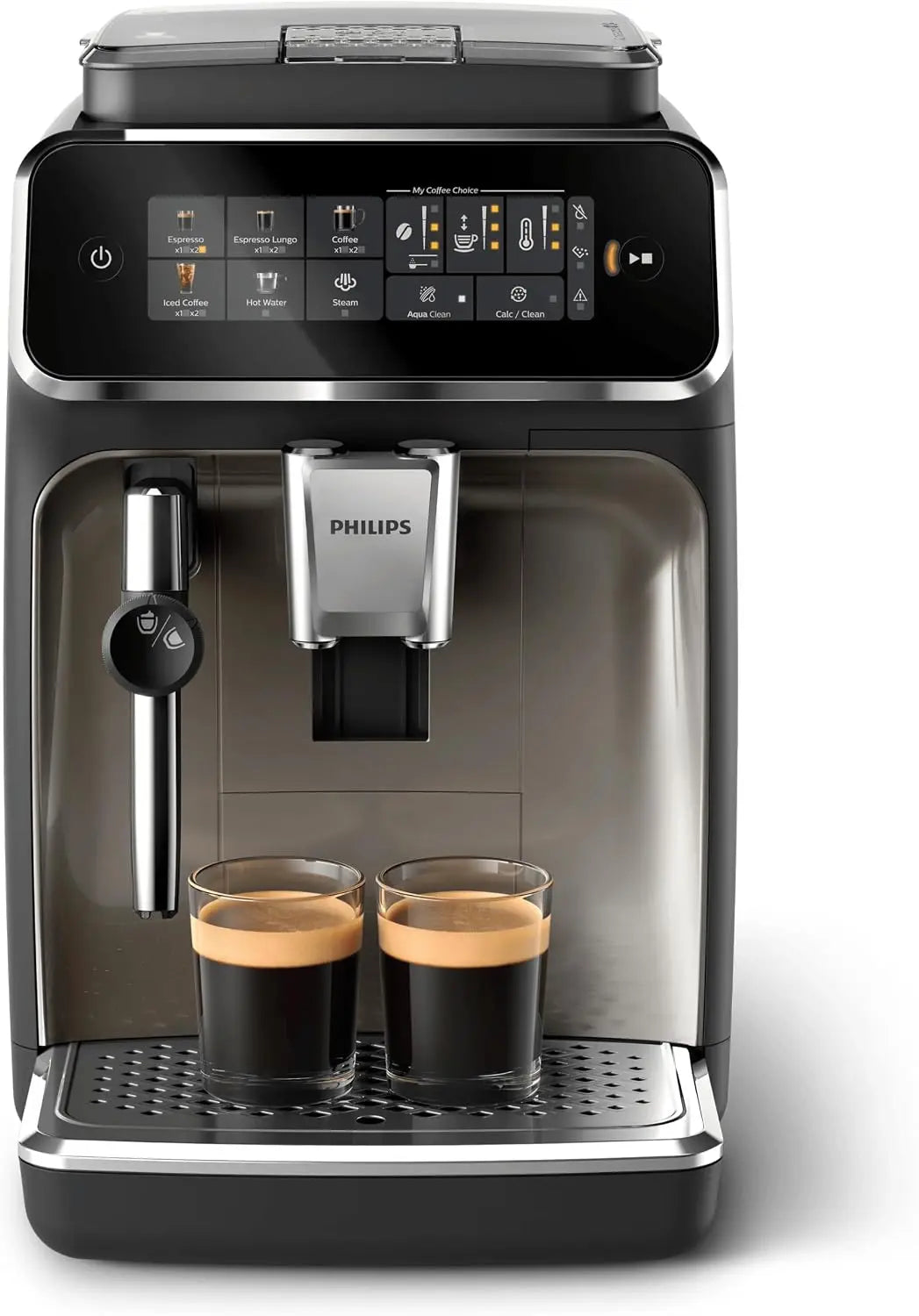 PHILIPS machine à café grain 3300,5 boissons – noir