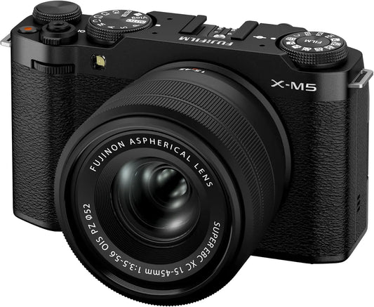 Fujifilm X-M5 Noir + 15-45mm Kit – appareil photo
