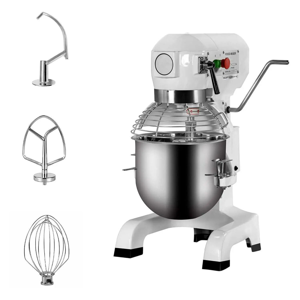GGM Gastro batteur mélangeur – 450 watts, 50 Hz, gris