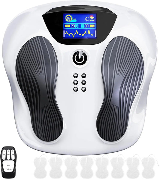 EMS + TENS Stimulateur Circulatoire Plus appareil d'électrostimulation – gris/noir