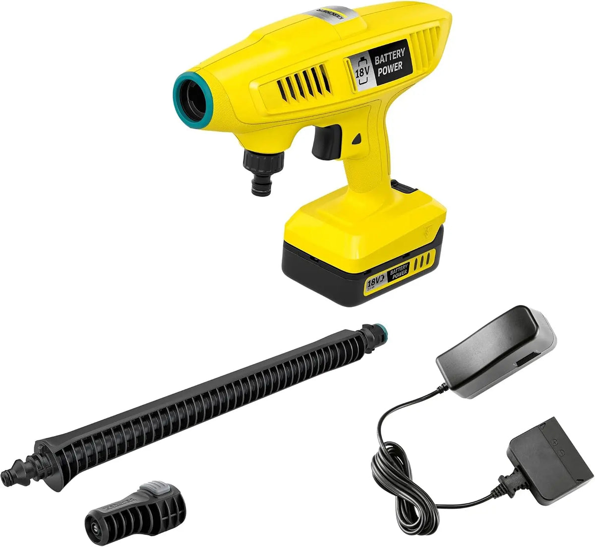 Kärcher KHB 4-18 Battery nettoyeur haute pression – jaune/gris/noir