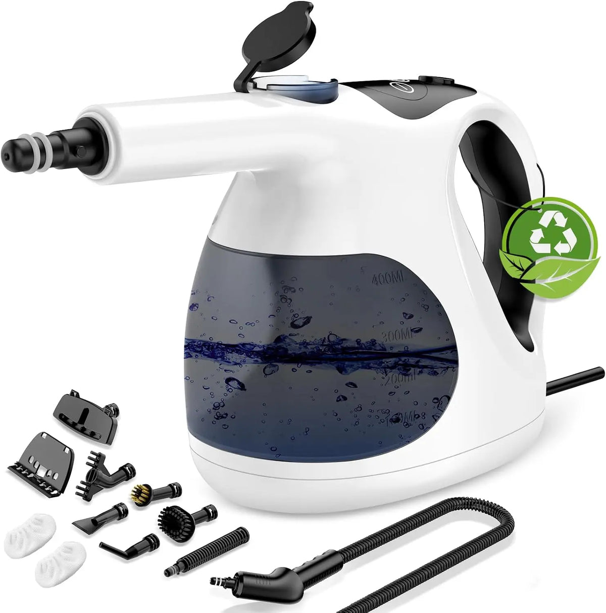 Granarbol Nettoyeur Vapeur à Main 1200W – 400 ml, gris/noir