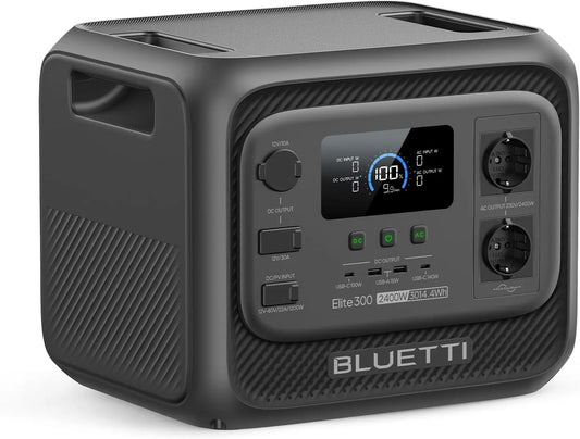 BLUETTI Elite 300 3014 Wh Générateur Électrique portable 4800 W crête – gris/noir