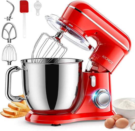 4.5L Robot Pâtissier – 1300 W, 4,5 L, argenté